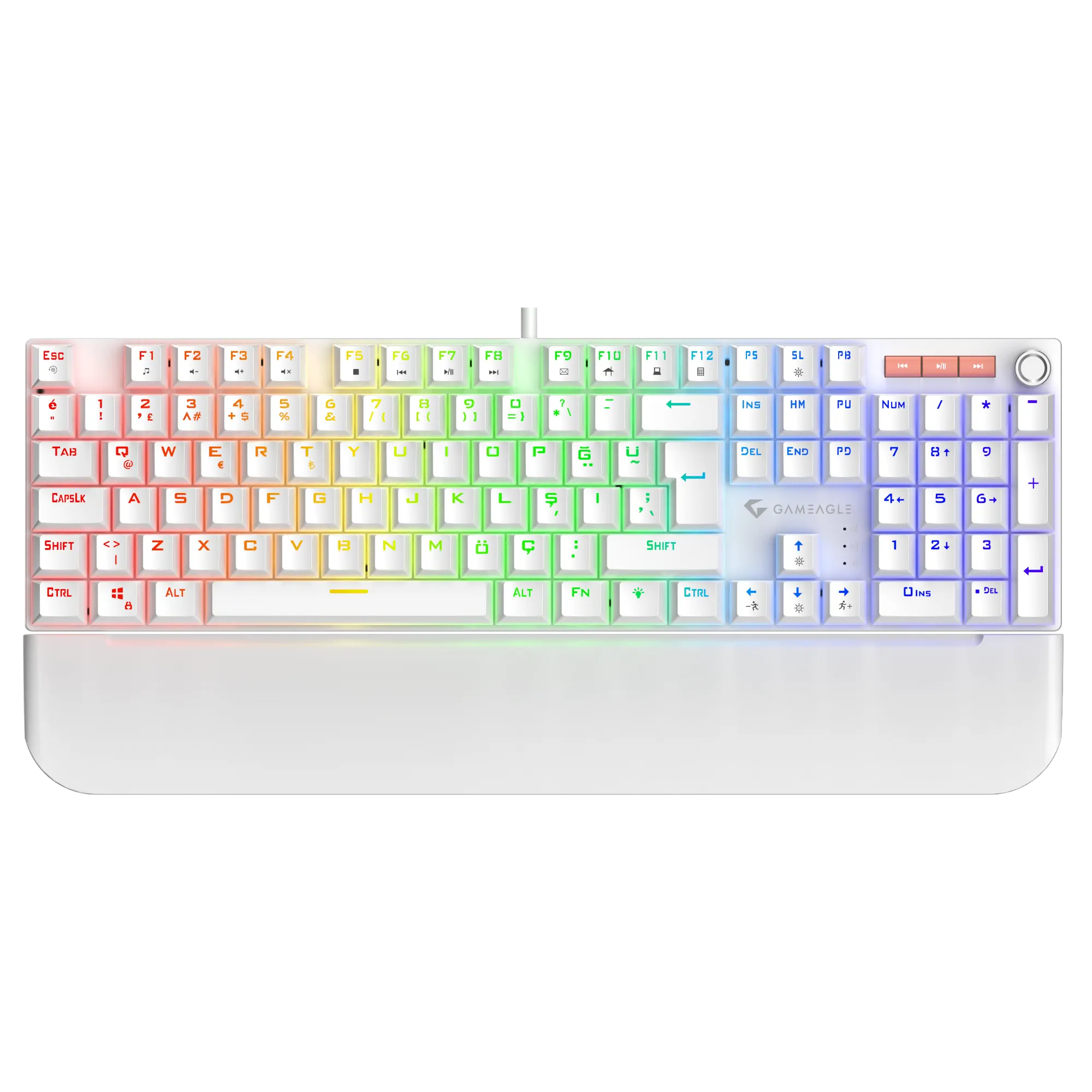 Apex Rainbow Full Anti-Ghosting Mekanik Oyuncu Klavyesi