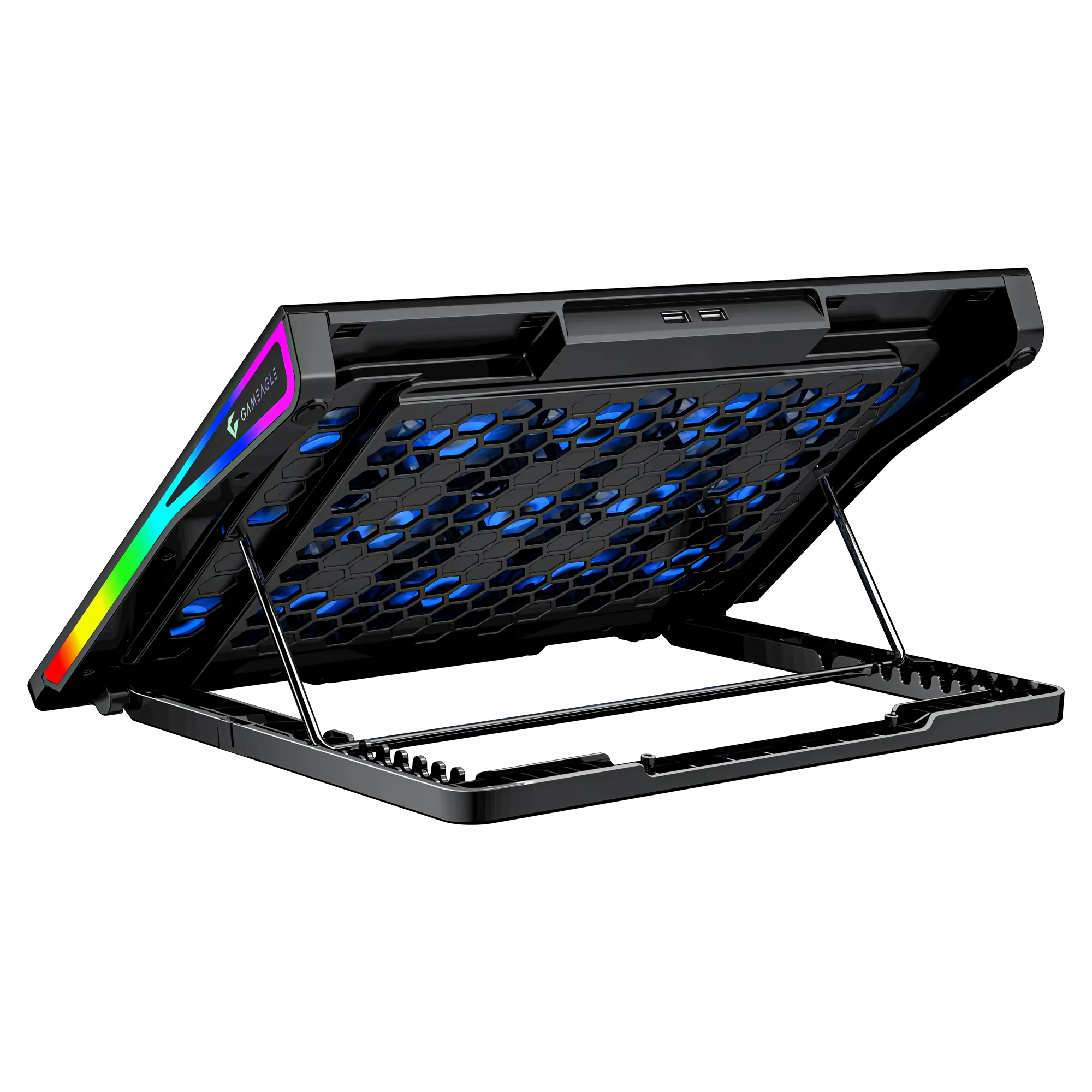 Shadow Cool GT15 RGB 15 Fanlı 10 RGB Modlu 9-17.3'' Notebook Soğutucu thumbnail 3